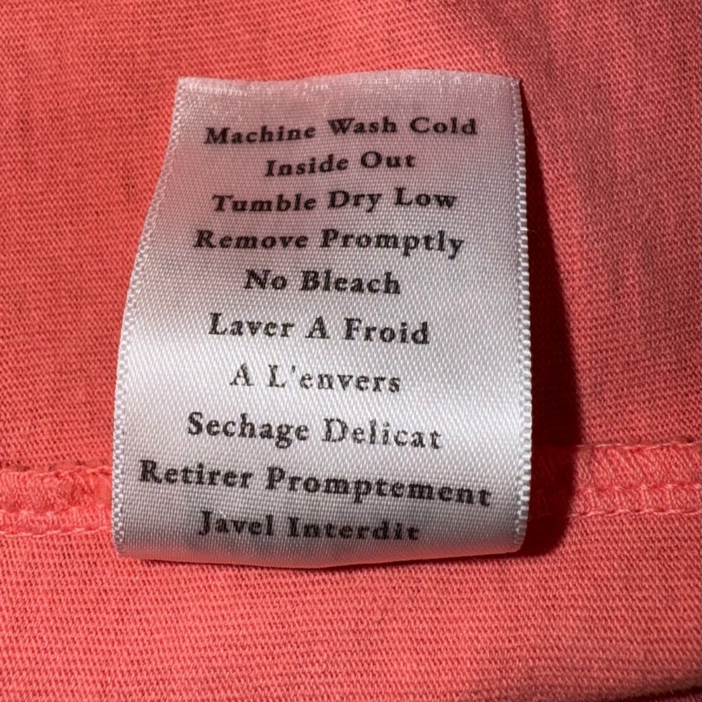 Frank & Eileen Harper Tee Maxi Dress,Size-XS,Color-Coral - Picture 7 of 8